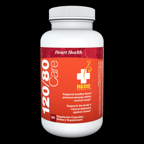 Image of 120/80 Care 60vcaps bottle